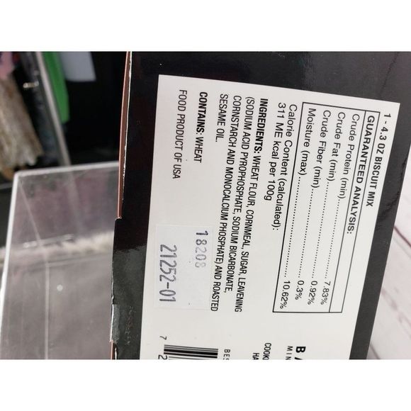 Biscuit Mix Just Pets Puppy Treat Dog Bone Cookie Cutter Treats - Picture 2 of 9